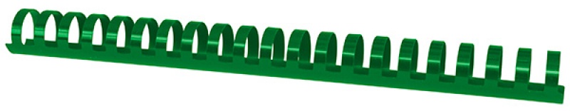 Пружина пластикова зелена d-25мм OFFICE PRODUCTS 20242515-02 , 50 шт/уп